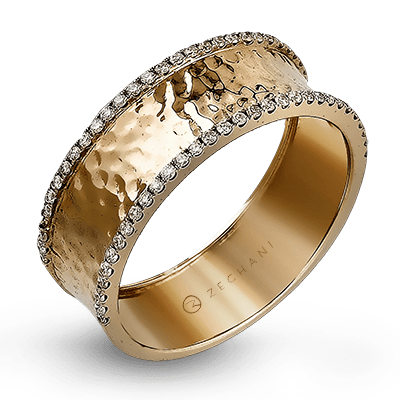 Right Hand Ring in 14k Gold with Diamonds