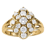 Diamond Multi-Stone Fashion Ring