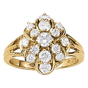 Diamond Multi-Stone Fashion Ring
