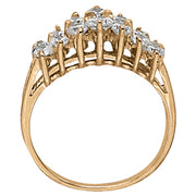 Multi-Diamond Fashion Ring