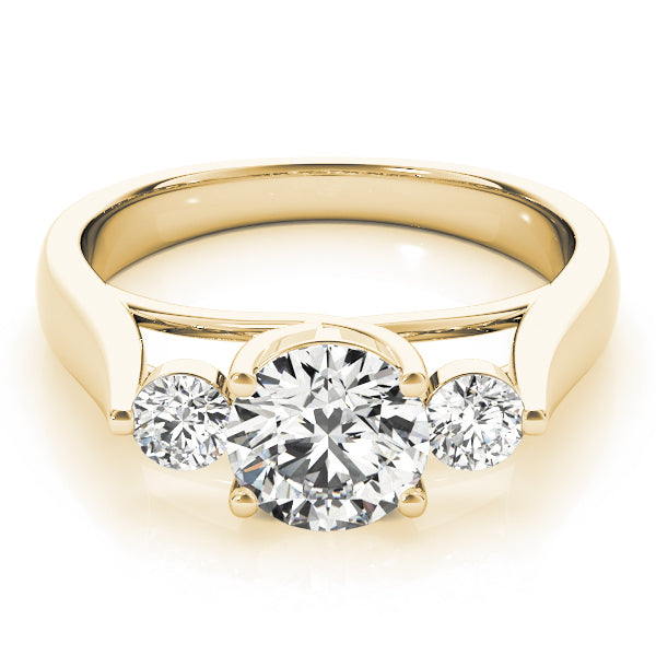 14K Yellow Gold 1.25 ctw Diamond Engagement Ring