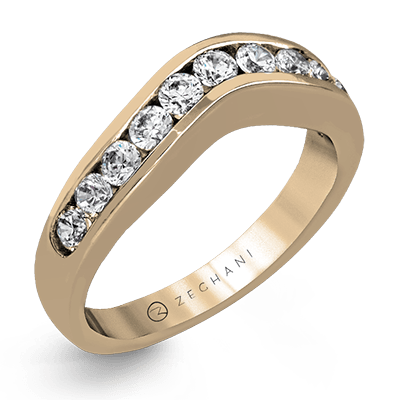 Anniversary Ring in 14k Gold with Diamonds