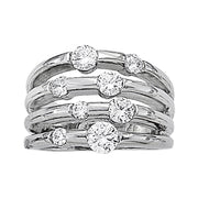 0.50 CT Round Diamond Fashion Ring