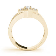 14K Yellow Gold Multi-Diamond Fashion Ring