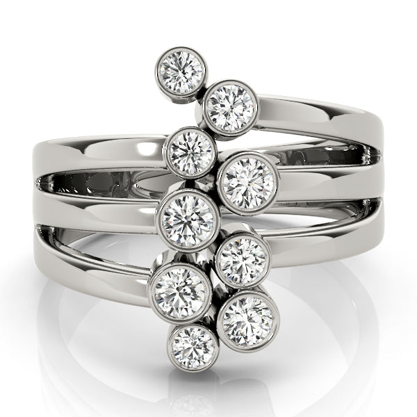 Multi-Diamond Fashion Right Hand Ring