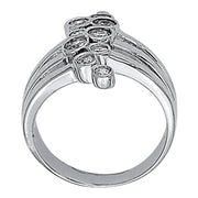 Multi-Diamond Fashion Right Hand Ring