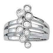 Multi-Diamond Fashion Right Hand Ring