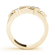 14K Yellow Gold Multi-Diamond Fashion Ring