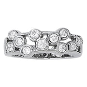 Multi-Diamond Fashion Ring in Precious Metal