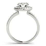 Halo Diamond Engagement Ring