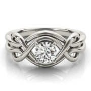 0.5 CT Round Diamond Fashion Ring