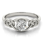 0.5 CT Round Diamond Fashion Ring