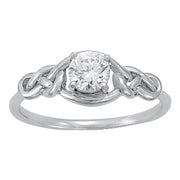 0.5 CT Round Diamond Fashion Ring