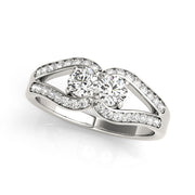 Multi-Diamond Round Fashion Ring