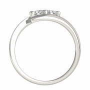 1 Carat Round Diamond Two-Stone Ring