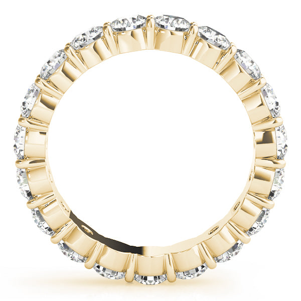 18K Yellow Gold 1/2 ct tw Diamond Wedding Ring