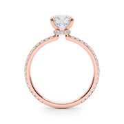18K Rose Gold 1.33ctw Round Diamond Engagement Ring