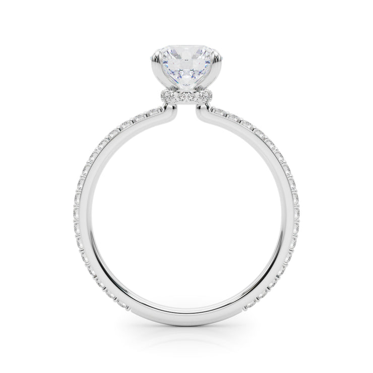 Halo Diamond Engagement Ring