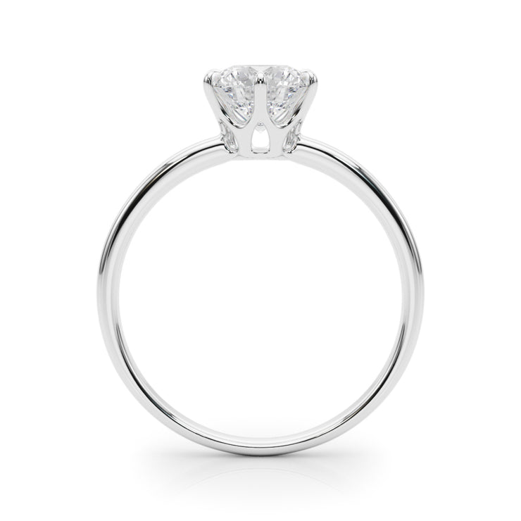 Solitaire Diamond Engagement Ring