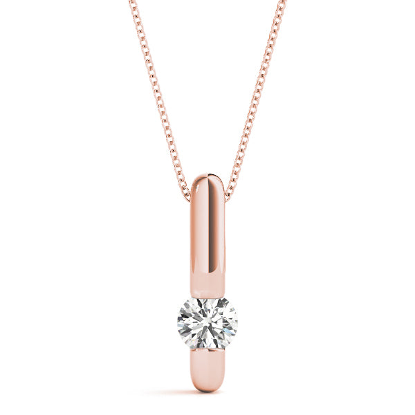 Solitaire Diamond Pendant