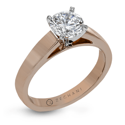 Engagement Ring in 14k Gold