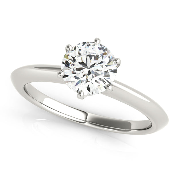 Solitaire Diamond Engagement Ring