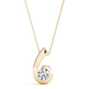 Solitaire Diamond Pendant