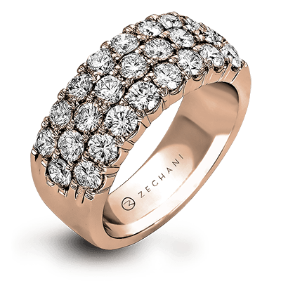 Anniversary Ring in 14k Gold with Diamonds