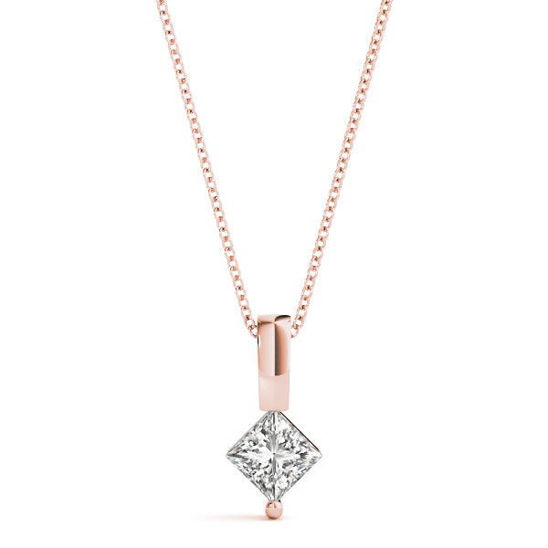 Solitaire Diamond Pendant