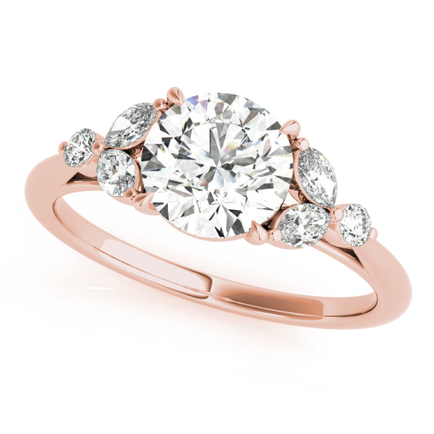 Fancy Shape Diamond Engagement Ring