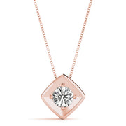 Solitaire Diamond Pendant