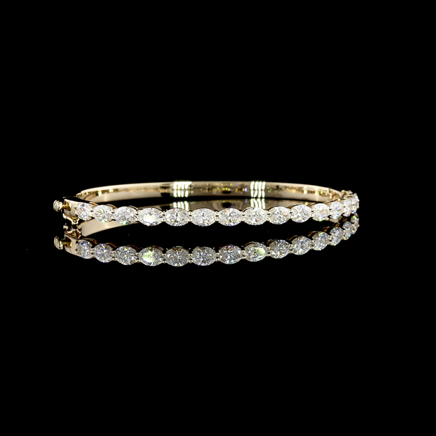 14K YELLOW GOLDTennis Necklace