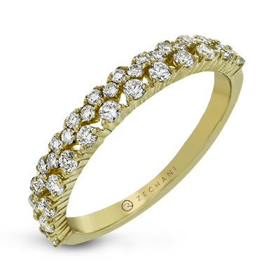 Right Hand Ring in 14k Gold with Diamonds