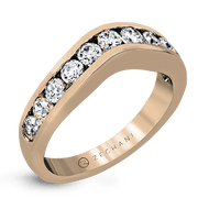 Anniversary Ring in 14k Gold with Diamonds