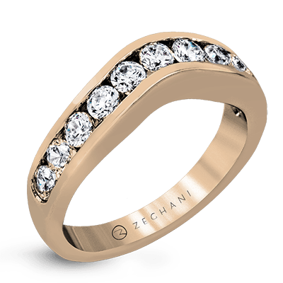 Anniversary Ring in 14k Gold with Diamonds