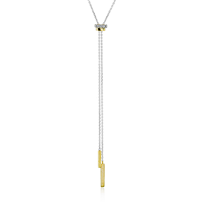 Necklace in 14k Gold with Diamonds