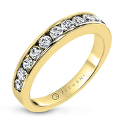 ZR19 Anniversary Ring in 14k Gold with Diamonds