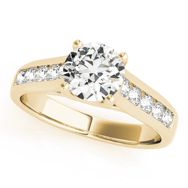 Trellis Diamond Engagement Ring