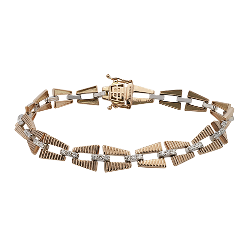 ZB901 Bracelet in 14k Gold with Diamonds