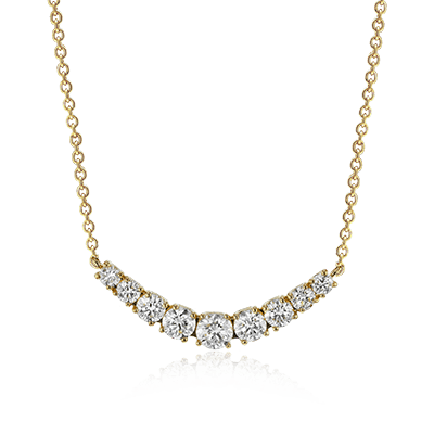 Pendant in 14k Gold with Diamonds