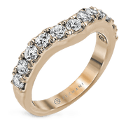 Anniversary Ring in 14k Gold with Diamonds