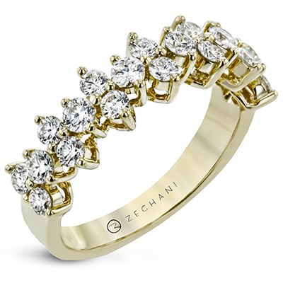 Right Hand Ring in 14k Gold with Diamonds