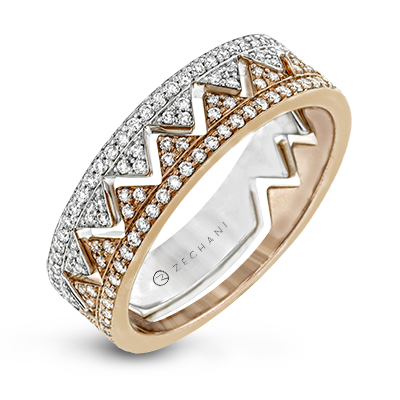 Right Hand Ring in 14k Gold with Diamonds