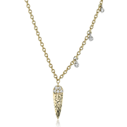 Pendant in 14k Gold with Diamonds