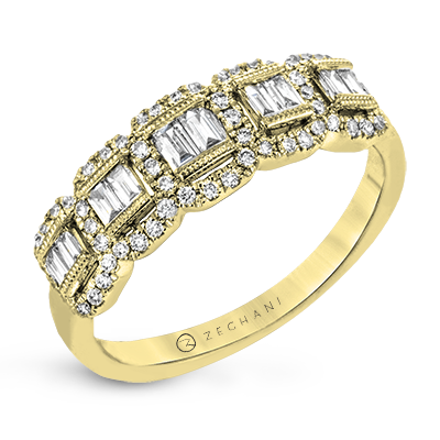 ZR1721 Right Hand Ring in 14k Gold with Diamonds