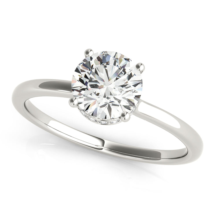 Solitaire Diamond Engagement Ring