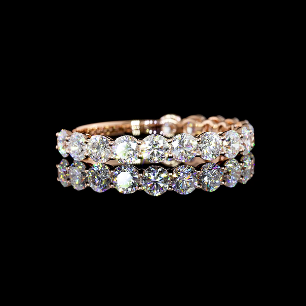 14K ROSE GOLDEternity Band Ring