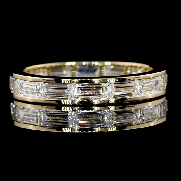 14K YELLOW GOLDEternity Band Ring