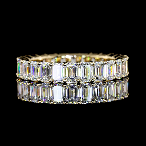 14K YELLOW GOLDEternity Band Ring