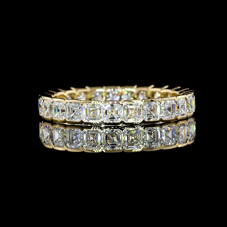 14K YELLOW GOLDEternity Band Ring